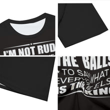 Load image into Gallery viewer, Not rude T-Shirt | 190GSM Cotton