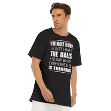 Load image into Gallery viewer, Not rude T-Shirt | 190GSM Cotton