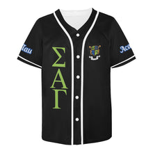 Load image into Gallery viewer, Acapella All Over Print Baseball Jersey for Men (Model T50)