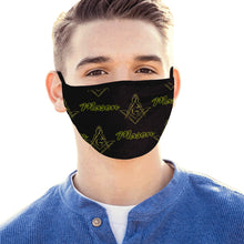 Load image into Gallery viewer, mason Mouth Mask (60 Filters Included)