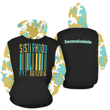 Load image into Gallery viewer, 3xcursionista All Over Print Hoodie for Women (USA Size) (Model H13)