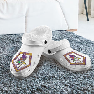 oes ak Fleece Lined Foam Clogs for Adults