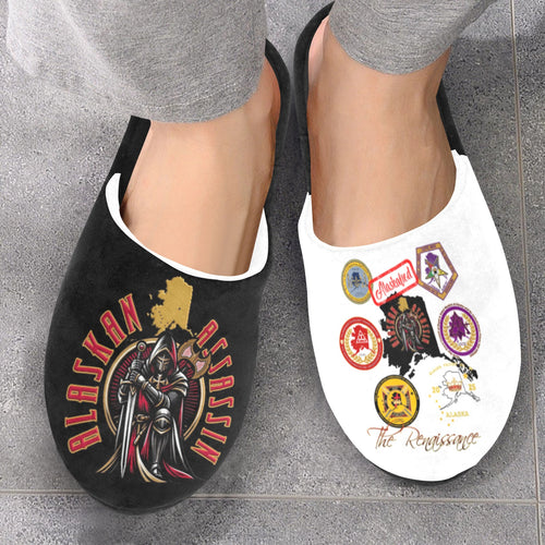 alaskafied Men's Cotton Slippers (Model 0601)