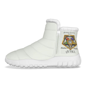 OES Aur All-Over Print Women's Zip-up Snow Boots