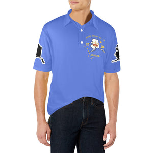 kych Men's All Over Print Polo Shirt (Model T55)