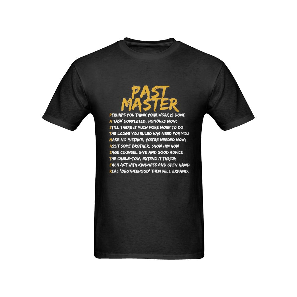 past master Men's T-Shirt in USA Size (Front Printing Only)