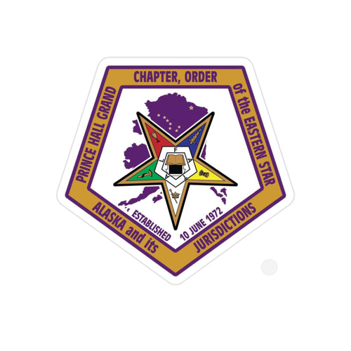 OES Transparent Outdoor Stickers, Die-Cut, 1pc