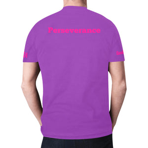 Perseverance New All Over Print T-shirt for Men (Model T45)