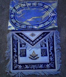 Past Master Apron and Collar set
