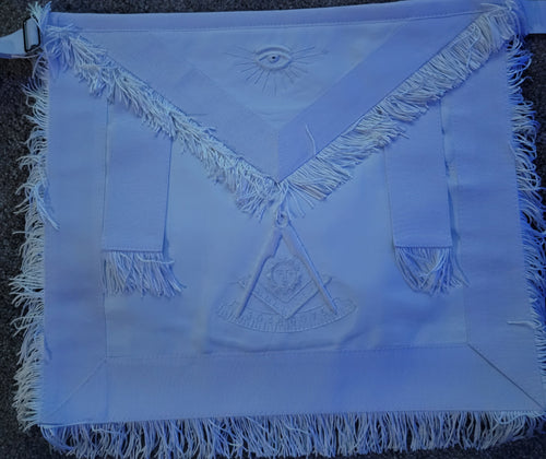 All White PM apron