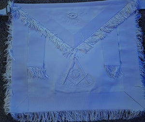 All White PM apron