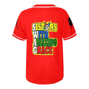 oes ak All Over Print Baseball Jersey for Men (Model T50)