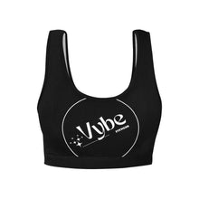 Load image into Gallery viewer, vybe Women&#39;s All Over Print Sports Bra (Model T52)