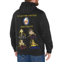 Load image into Gallery viewer, KYCH Men's Long Sleeve Fleece Hoodie (Model H55)