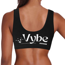 Load image into Gallery viewer, vybe Women&#39;s All Over Print Sports Bra (Model T52)