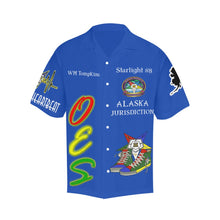 Load image into Gallery viewer, Starlight Hawaiian Shirt (Model T58)
