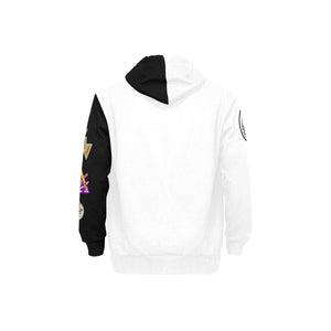 D1 Past everything Men's Long Sleeve Fleece Hoodie (Model H55)