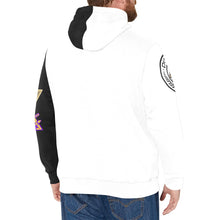 Load image into Gallery viewer, D1 Past everything Men&#39;s Long Sleeve Fleece Hoodie (Model H55)