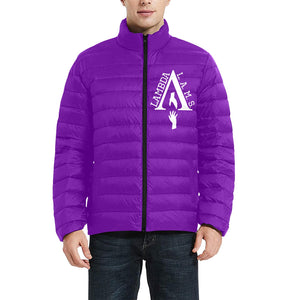 Lams Men's Stand Collar Padded Jacket (Model H41)