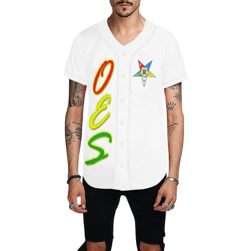 oes All Over Print Baseball Jersey for Men (Model T50)