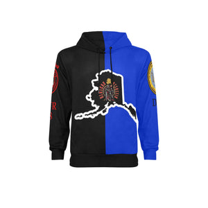 21 Men's Long Sleeve Fleece Hoodie (Model H55)