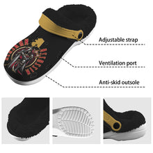 Load image into Gallery viewer, assassin Fleece Lined Foam Clogs for Adults