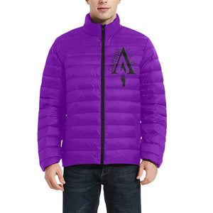 Lams Men's Stand Collar Padded Jacket (Model H41)