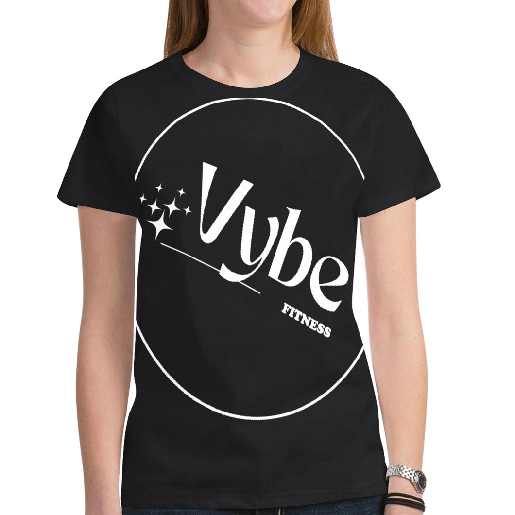 vybe New All Over Print T-shirt for Women (Model T45)