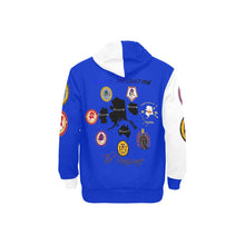 Load image into Gallery viewer, not like us Men&#39;s Long Sleeve Fleece Hoodie (Model H55)