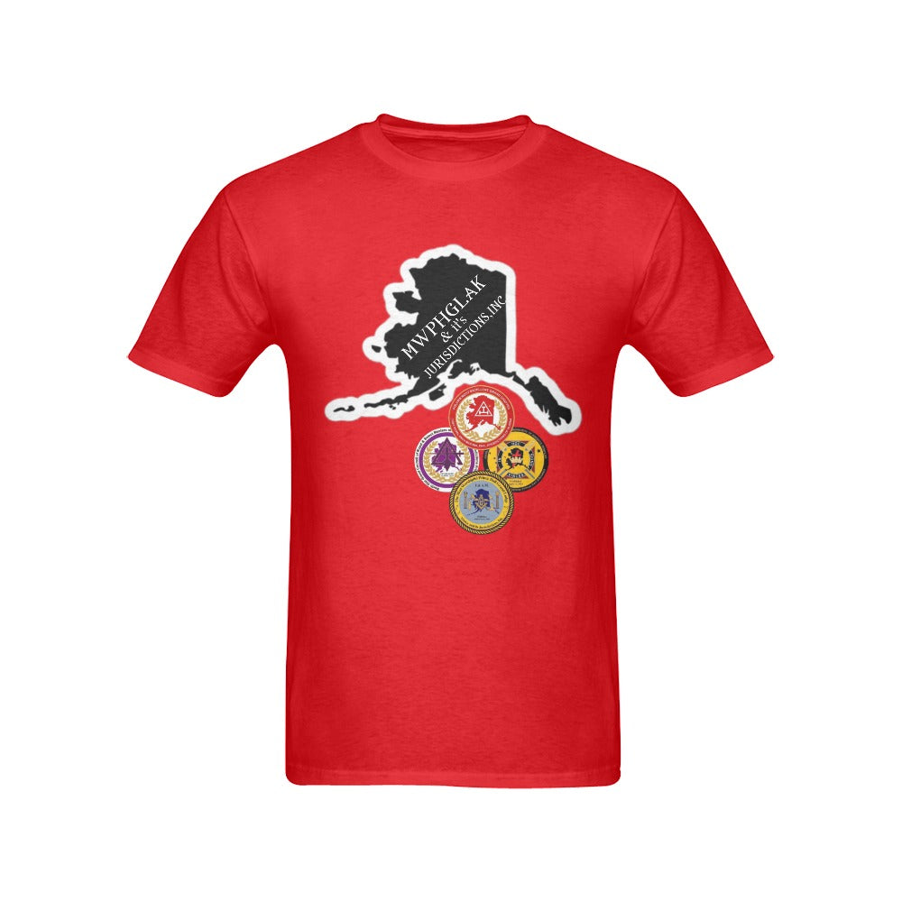 AK bodies Men's T-Shirt in USA Size (Front Printing Only)