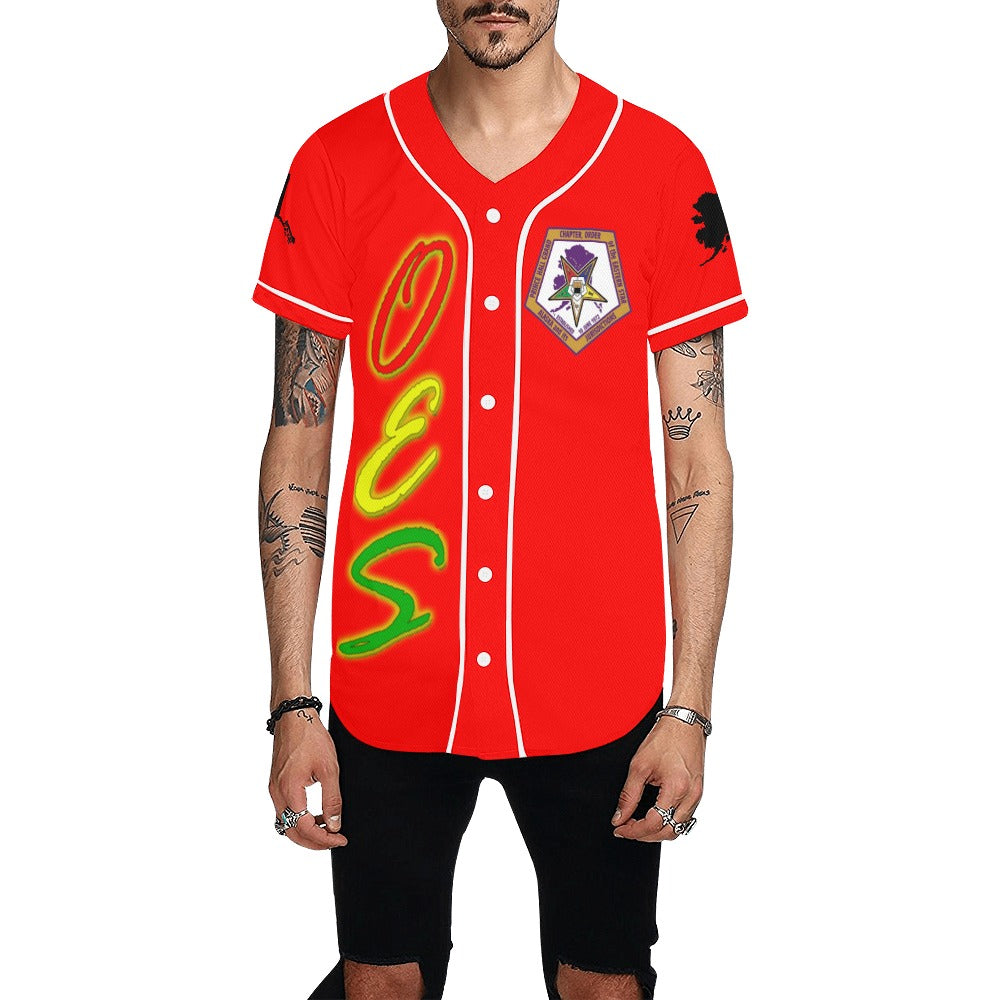 oes ak All Over Print Baseball Jersey for Men (Model T50)