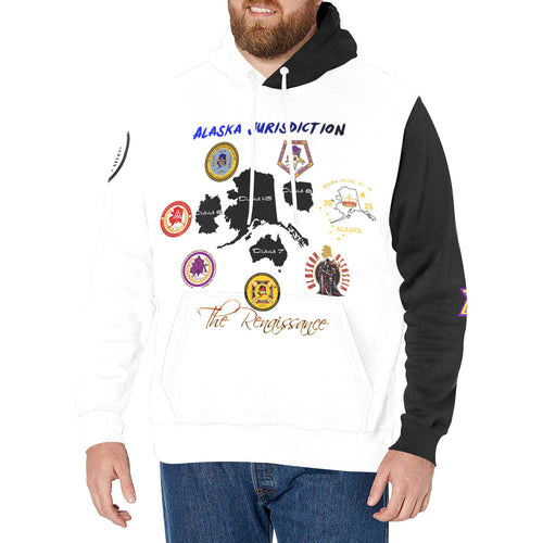 D1 Past everything Men's Long Sleeve Fleece Hoodie (Model H55)