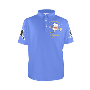 kych Men's All Over Print Polo Shirt (Model T55)