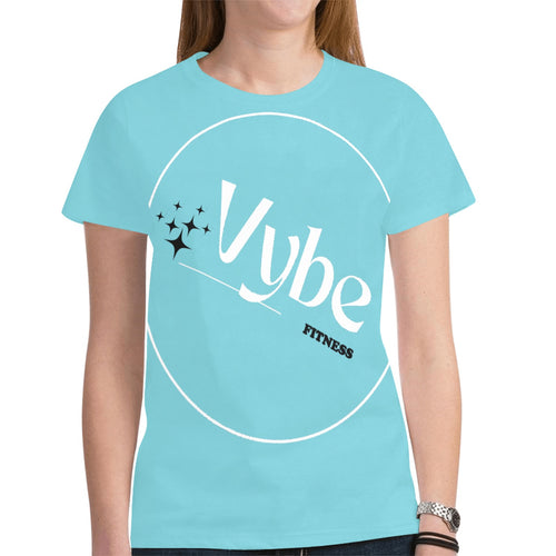 vybe New All Over Print T-shirt for Women (Model T45)