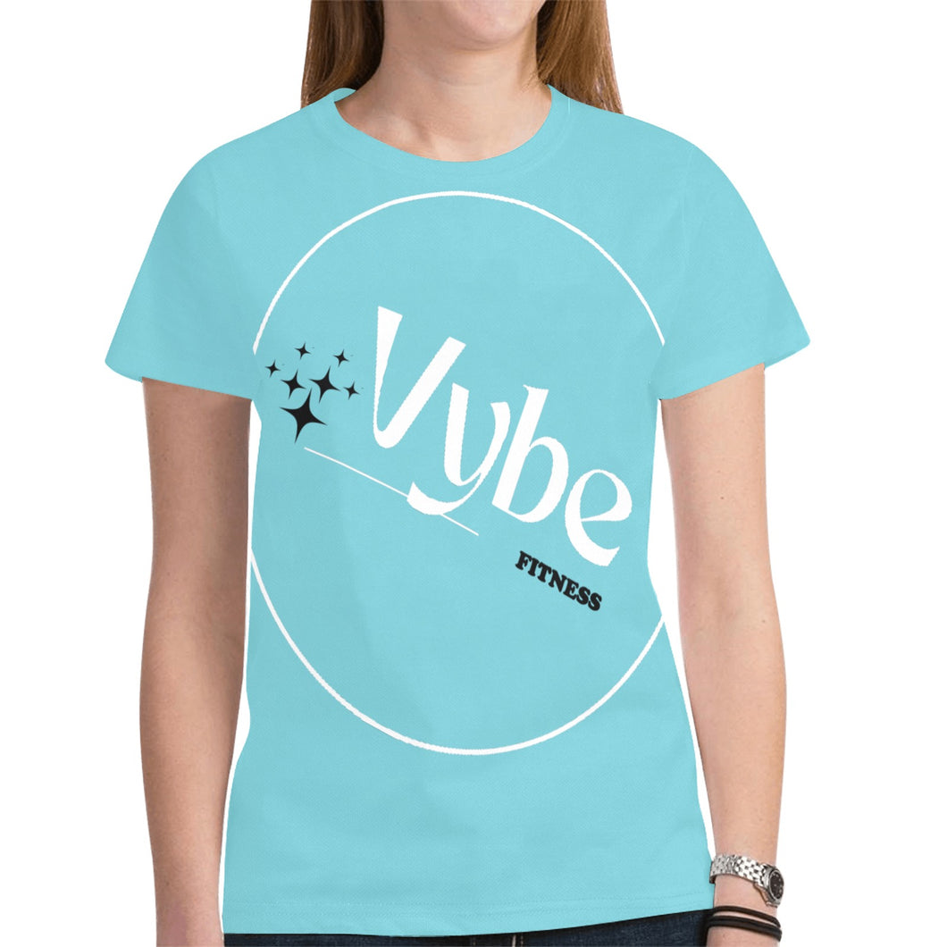 vybe New All Over Print T-shirt for Women (Model T45)