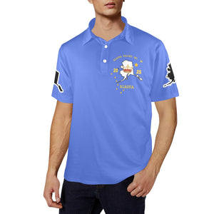kych Men's All Over Print Polo Shirt (Model T55)