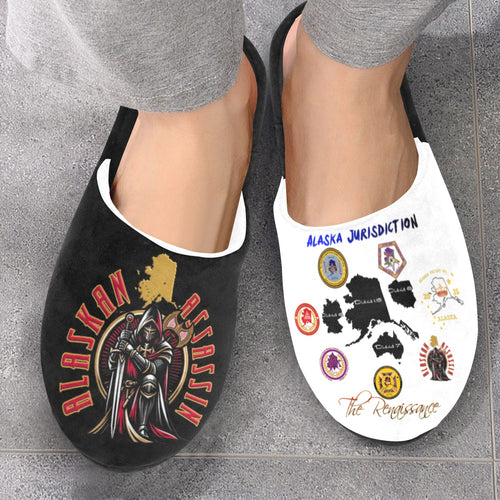 alaskafied Men's Cotton Slippers (Model 0601)