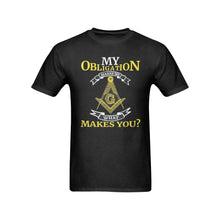 Load image into Gallery viewer, my obligation Men&#39;s T-Shirt in USA Size (Front Printing Only)
