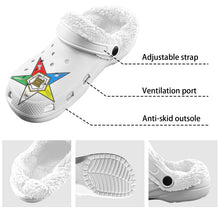Load image into Gallery viewer, oes Fleece Lined Foam Clogs for Adults