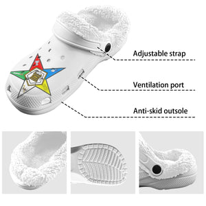 oes Fleece Lined Foam Clogs for Adults