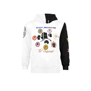 D1 Past everything Men's Long Sleeve Fleece Hoodie (Model H55)