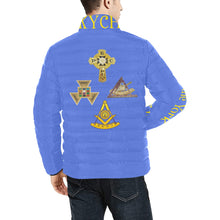 Load image into Gallery viewer, KYCH Men's Stand Collar Padded Jacket (Model H41)