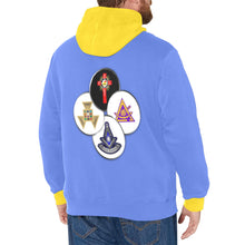 Load image into Gallery viewer, KYCH Men&#39;s Long Sleeve Fleece Hoodie (Model H55)