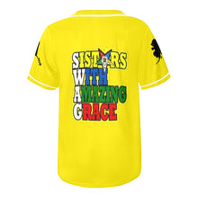 Load image into Gallery viewer, oes ak All Over Print Baseball Jersey for Men (Model T50)