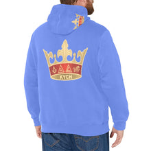 Load image into Gallery viewer, KYCH Men&#39;s Long Sleeve Fleece Hoodie (Model H55)