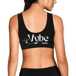 vybe Women's All Over Print Sports Bra (Model T52)