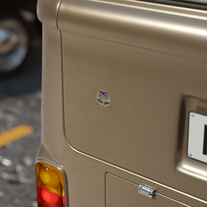 Aurora Transparent Outdoor Stickers, Die-Cut, 1pc