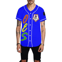 Load image into Gallery viewer, oes ak All Over Print Baseball Jersey for Men (Model T50)