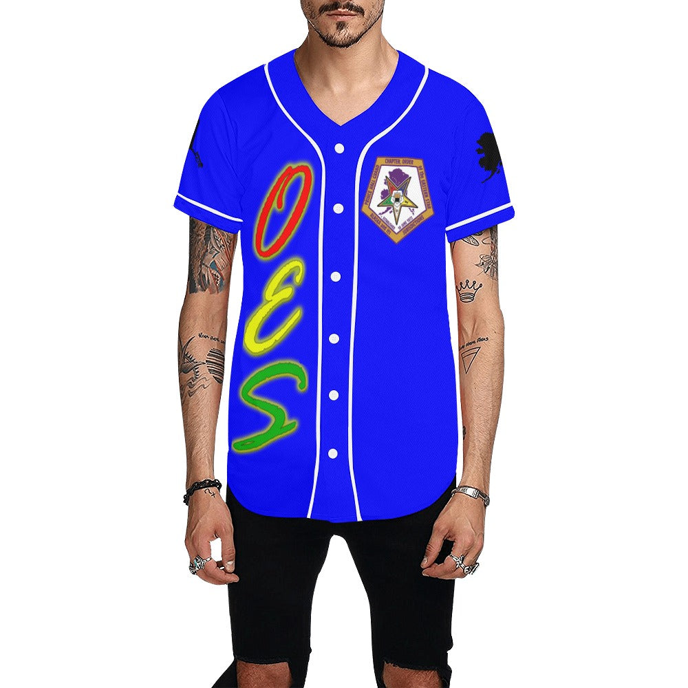 oes ak All Over Print Baseball Jersey for Men (Model T50)