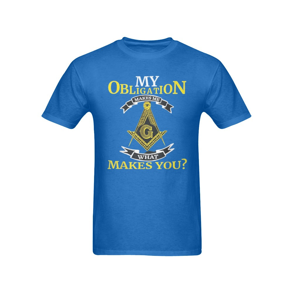 my obligation Men's T-Shirt in USA Size (Front Printing Only)